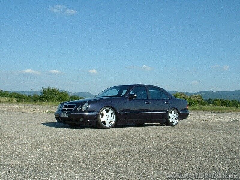 Und wieder mit W210 (der 8.) unterwegs...