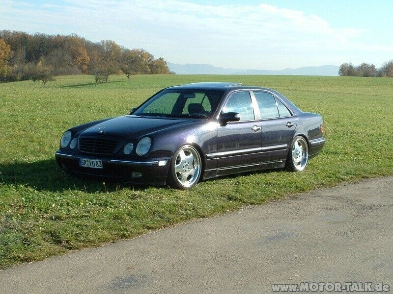 Und wieder mit W210 (der 8.) unterwegs...