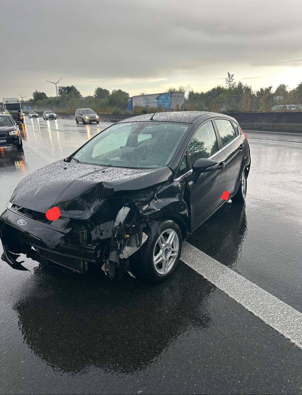 Unfall Ford Fiesta mk7