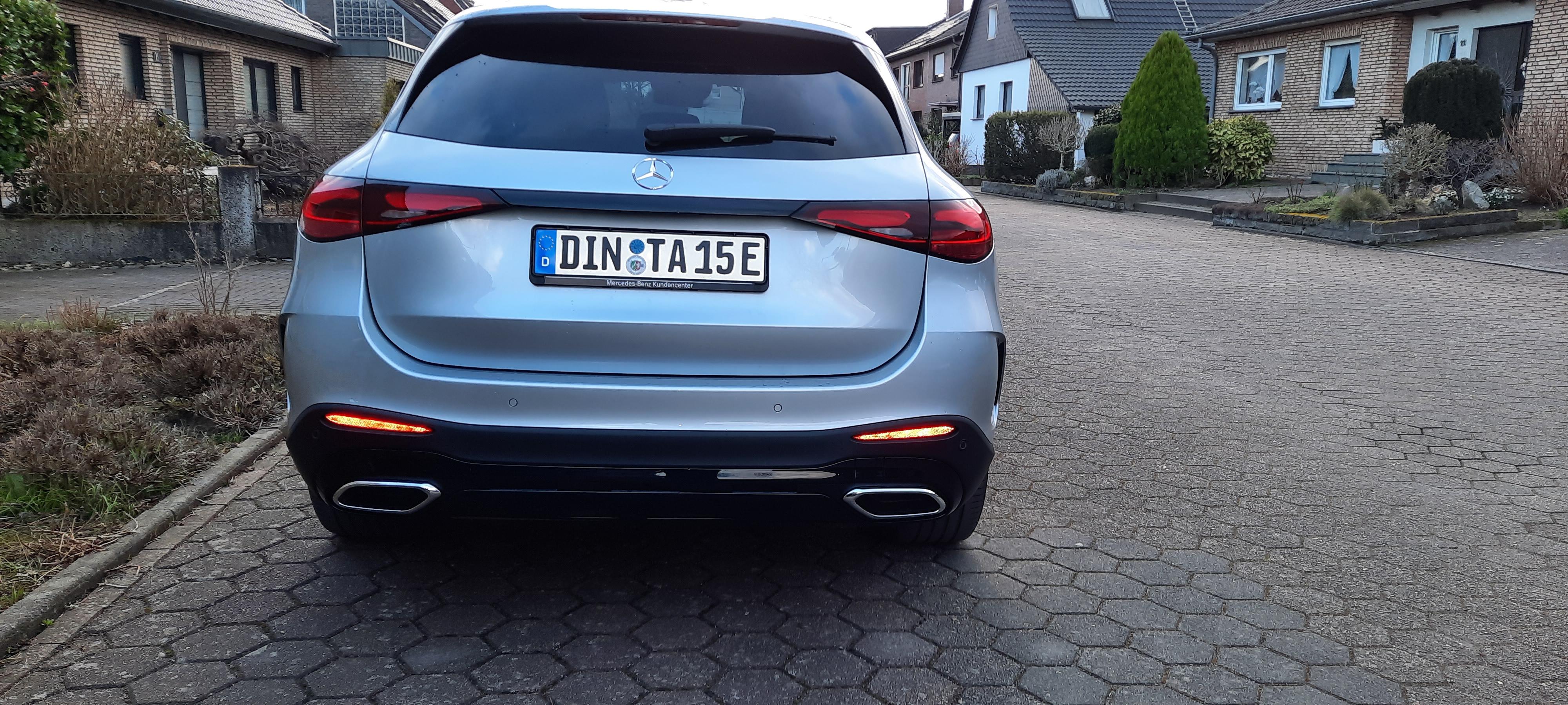 Unfall GLC X254 vs. B-Klasse