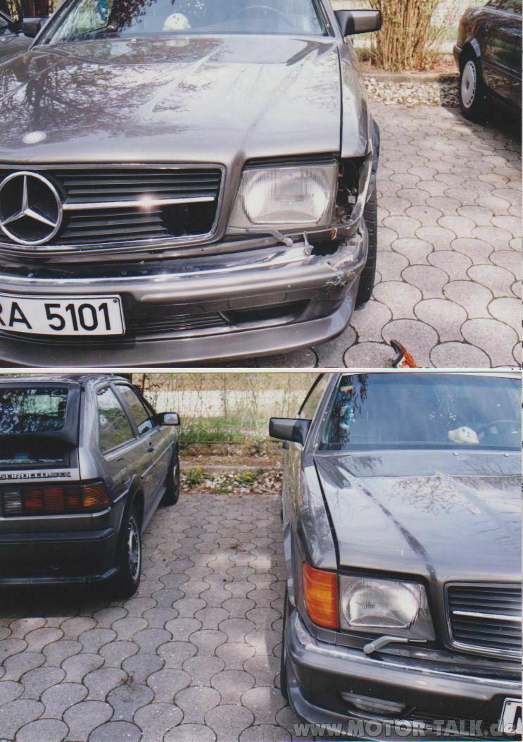 Unfall mit C215 CL 500, Reparaturkosten?