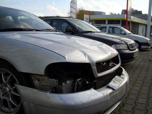 Audi-unfall