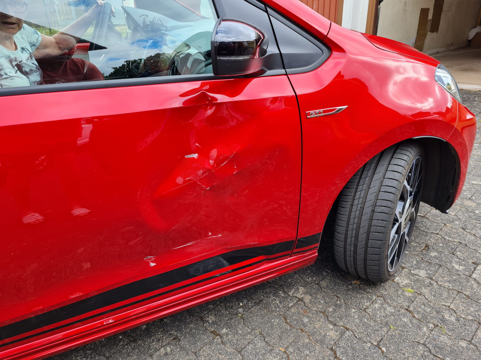 Unfall VW UP