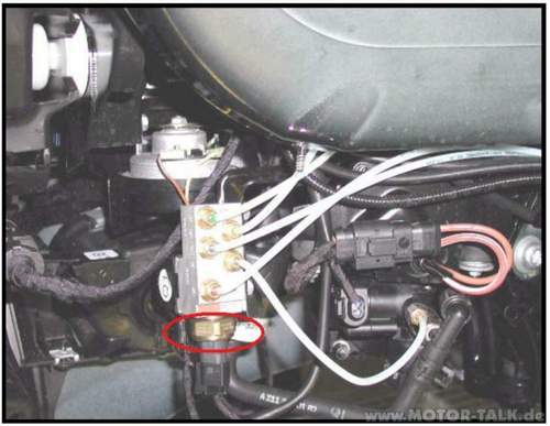 Airmatic-kompressor-anschluss-pin-verbogen