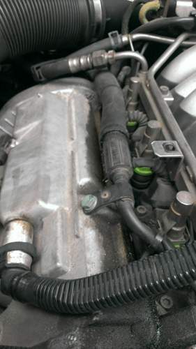 Motor am Sabbern