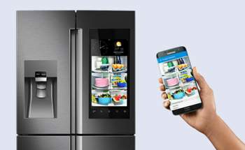 Samsung-smarter-kuehlschrank-family-hub-2-display-iot