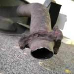 Flansch weggegammelt