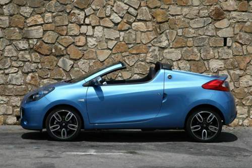 Die Optik des Renault Wind ist ziemlich extravagant