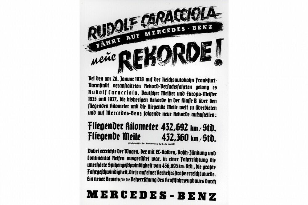 Die Rekordfahrt hatte enormen Werbewert.