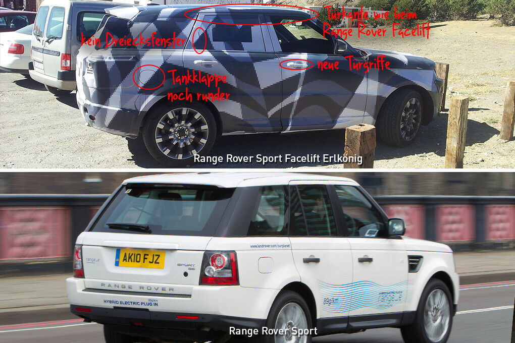 Range Rover Sport: neue Optik fürs SUV