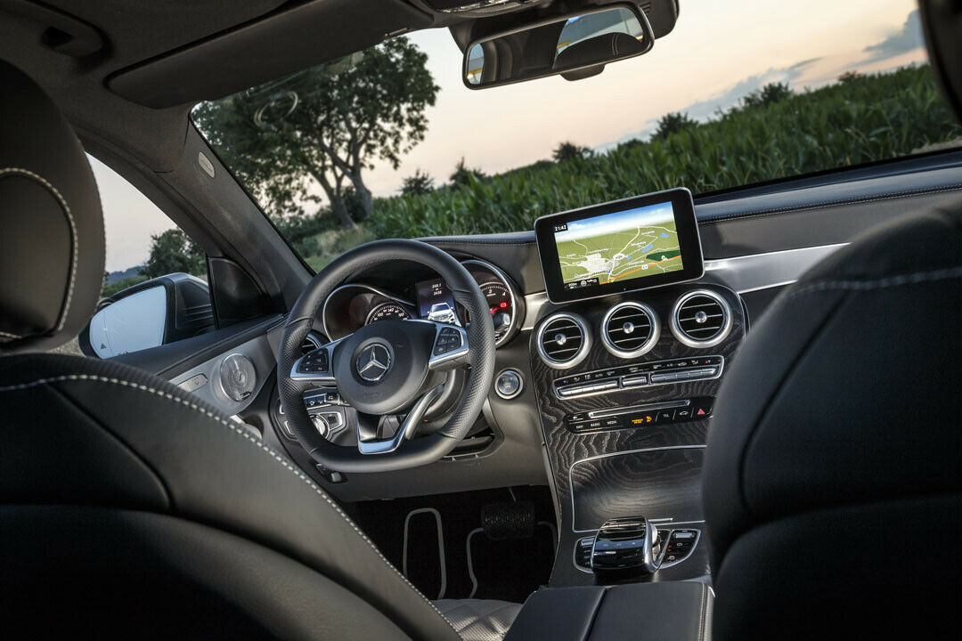 Das Cockpit des Mercedes GLC