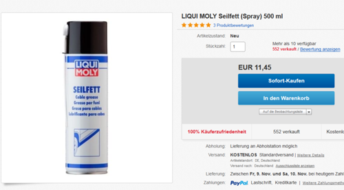 LM Fettspray