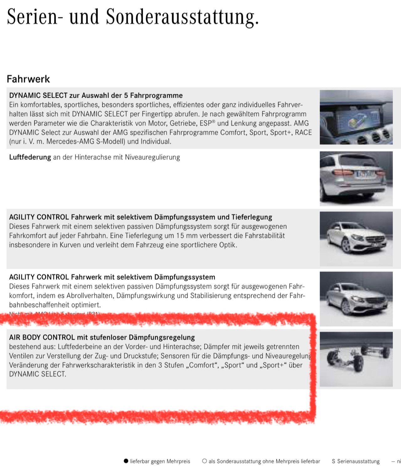 Unterschied Dynamic Body Control vs. Air Body Control