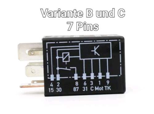 1J0906383B und C mit 7 Pins