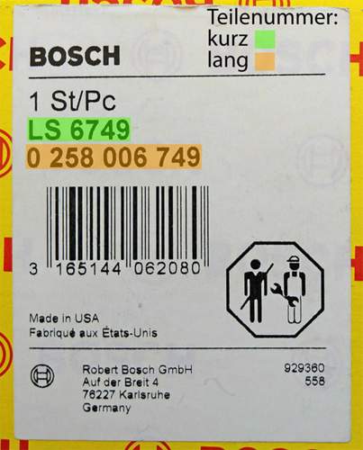 Bosch LS 6749 für Smart 451