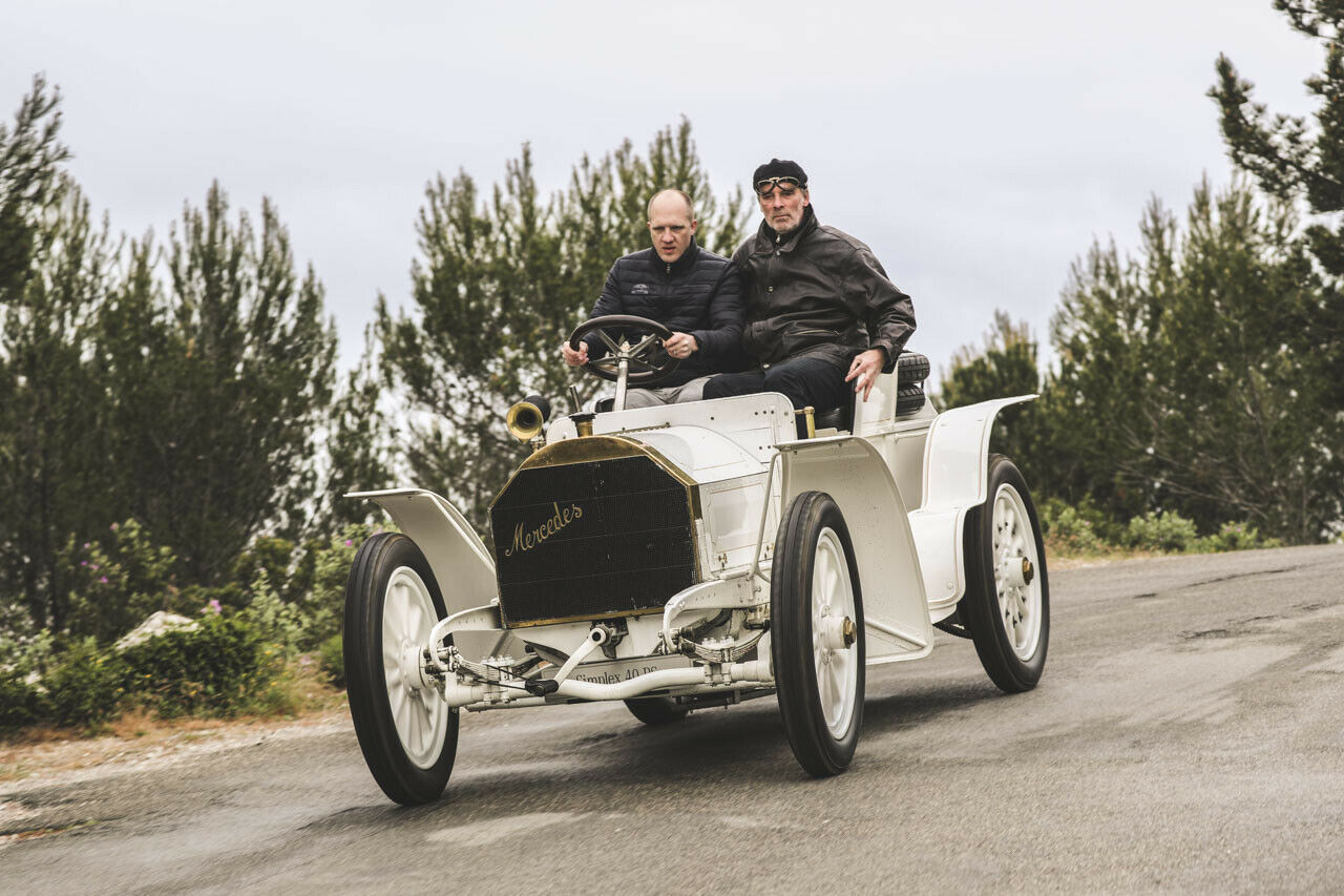 Der 6,8-Liter-Vierzylinder lässt den Simplex 40 maximal 110 km/h schnell werden