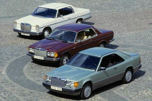 1987 trat das Coupé ebenfalls in die Fußstapfen von W 123 und W 114