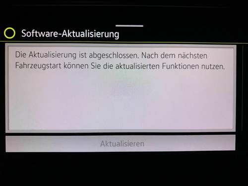 Update Fertig