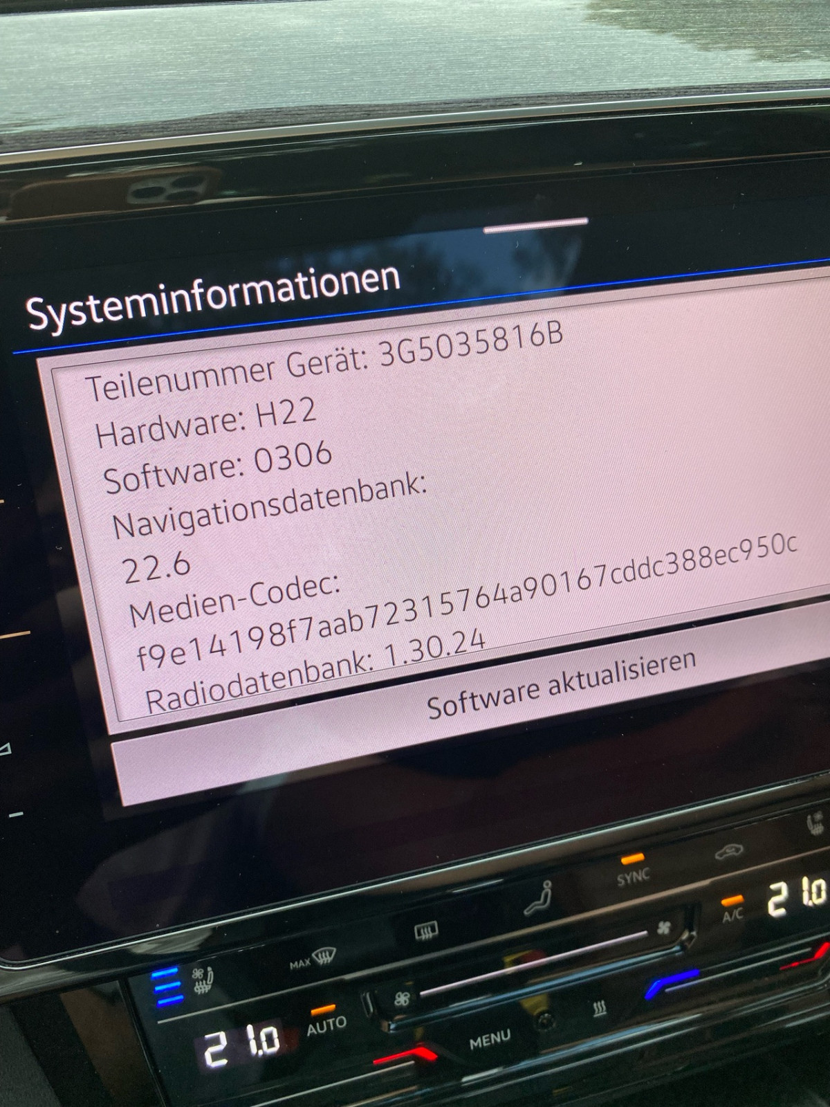 Update MIB3, OCU, Kartenstand und Senderlogos