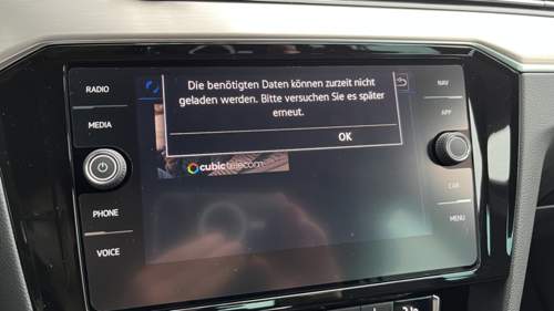 Cubic Error Datenpaket