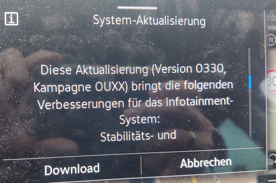 Update MIB3, OCU, Kartenstand und Senderlogos
