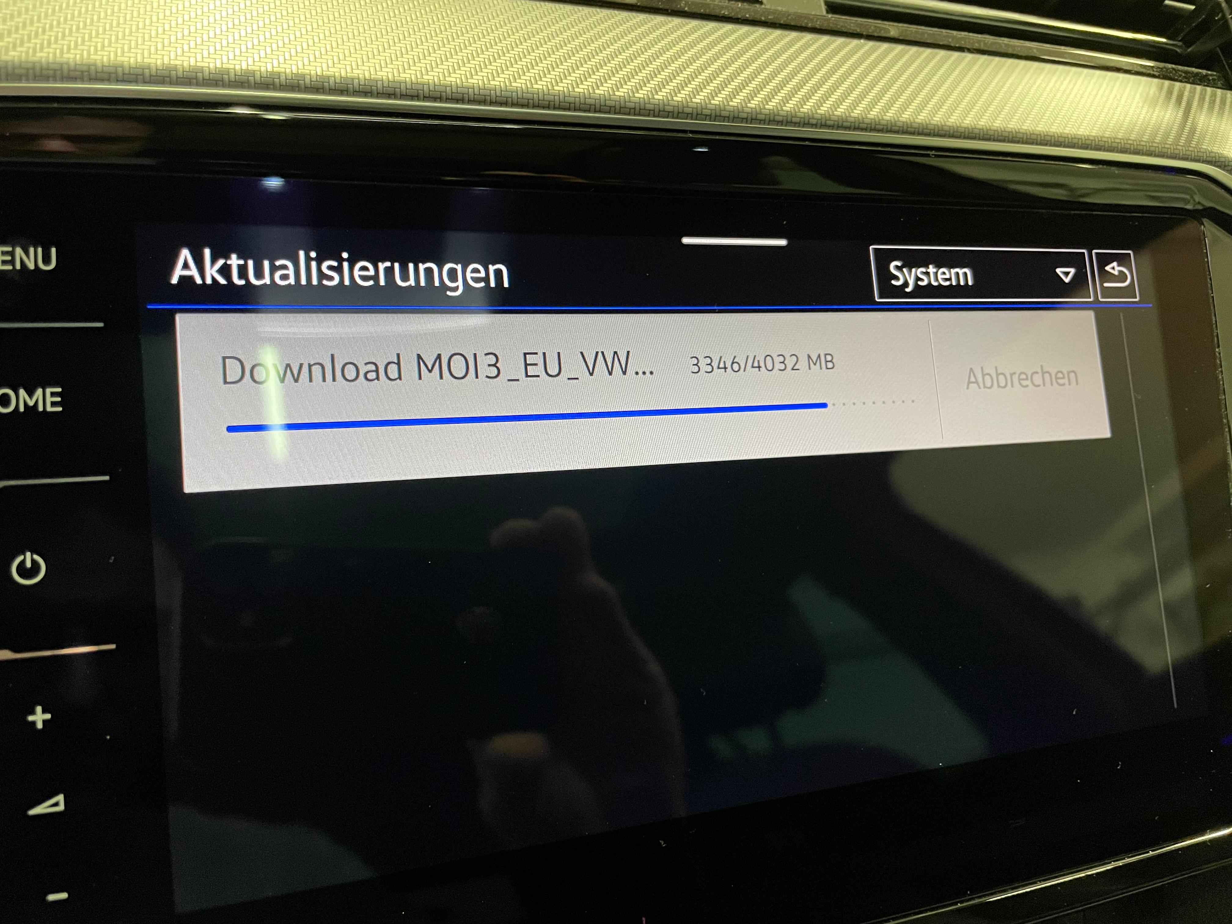 Update MIB3, OCU, Kartenstand und Senderlogos