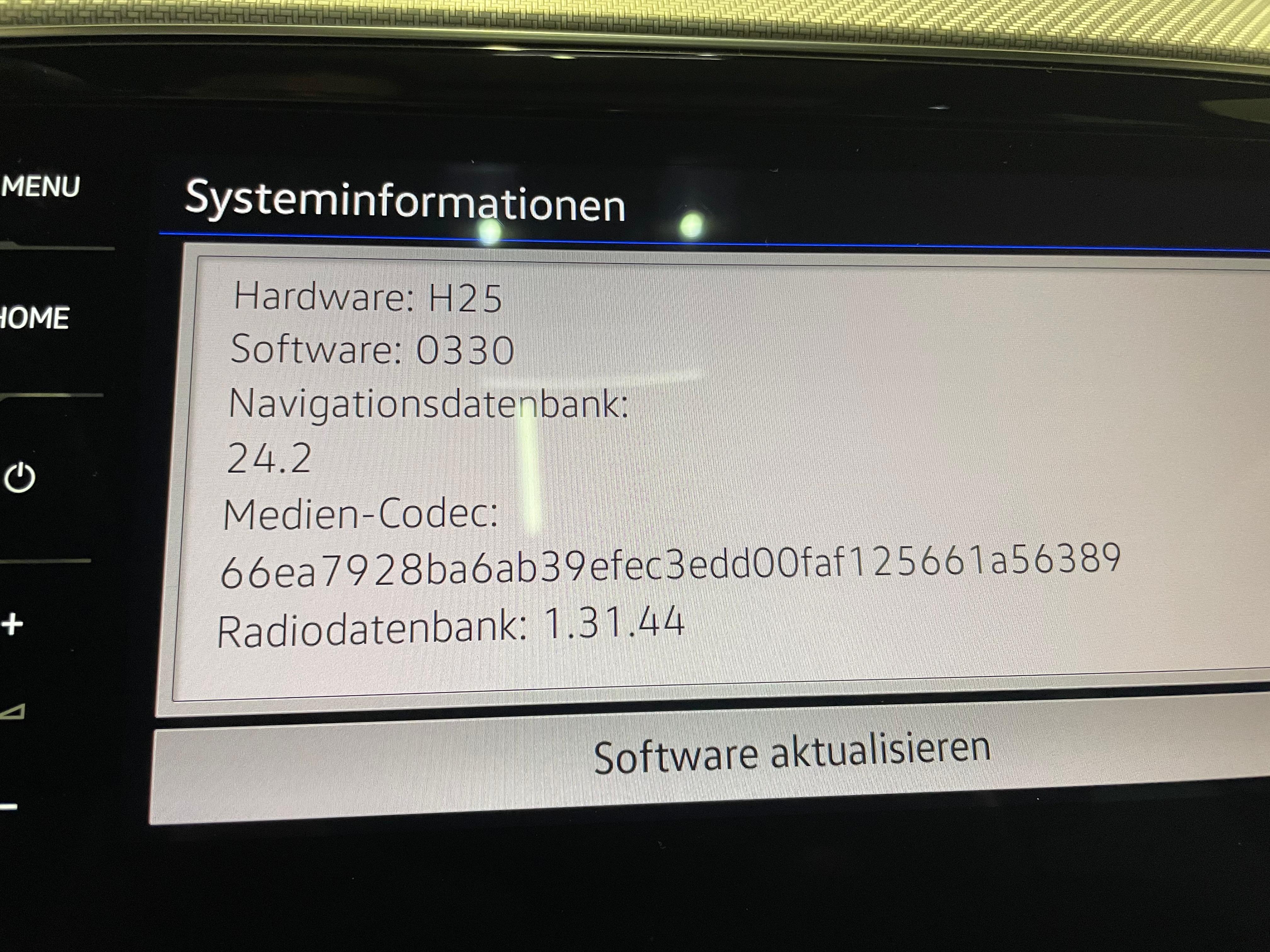 Update MIB3, OCU, Kartenstand und Senderlogos