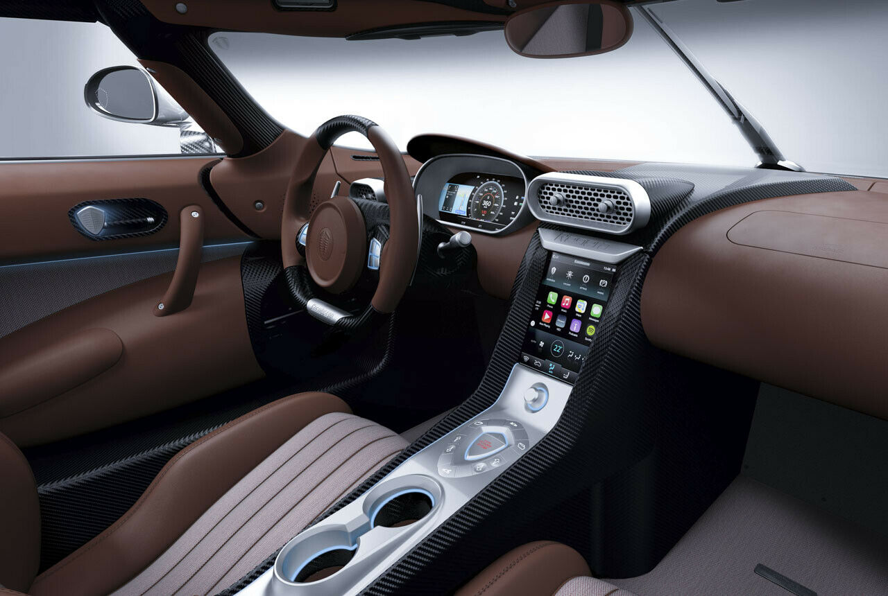 Koenigsegg Regera: Innenraum