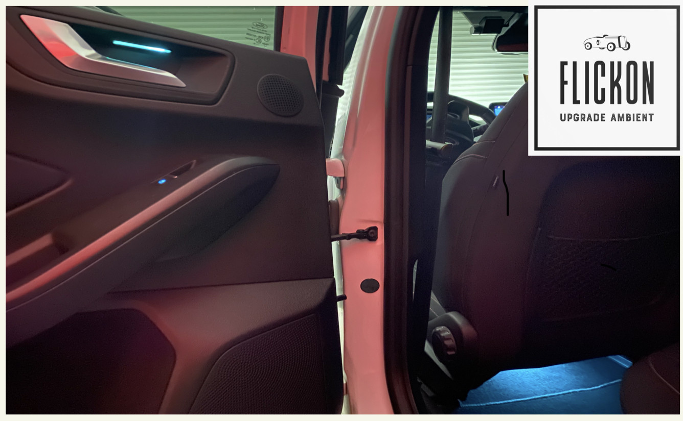 Upgrade Ambient Footwell Lights with FLICKON