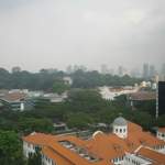 Aussicht aus dem Hotel