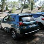 Schräg hinten links - Peugeot 2008