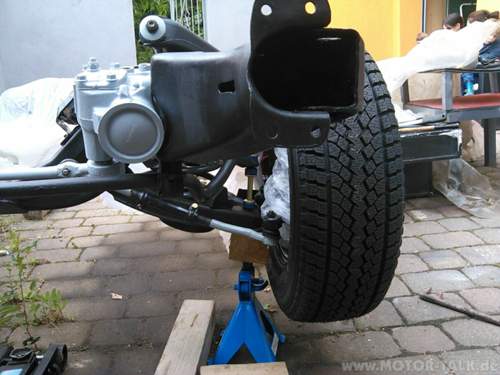 Fahrwerk Fahrerseite