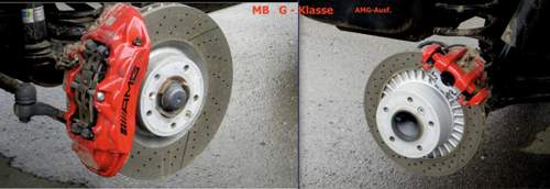 AMG G-Modell ohne Ankerbleche