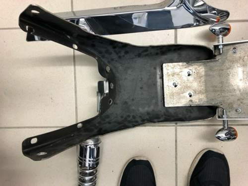 Kennzeichenhalter u. Fender