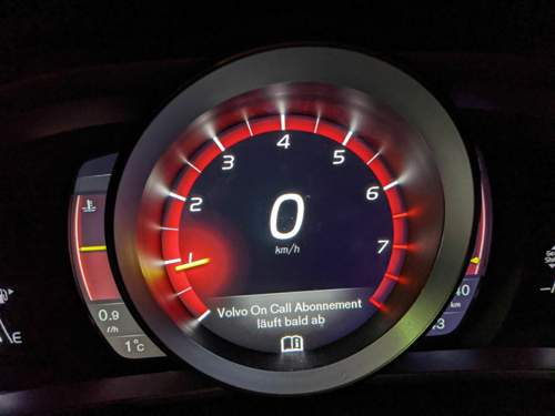 Volvo On Call Abo Meldung