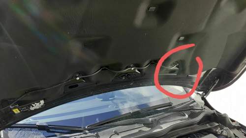 Motorhaube V40