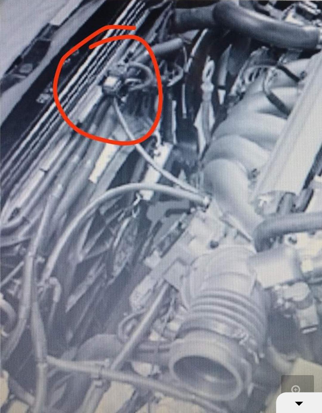 V70II, wo sitzt der Saugrohrdrucksensor?