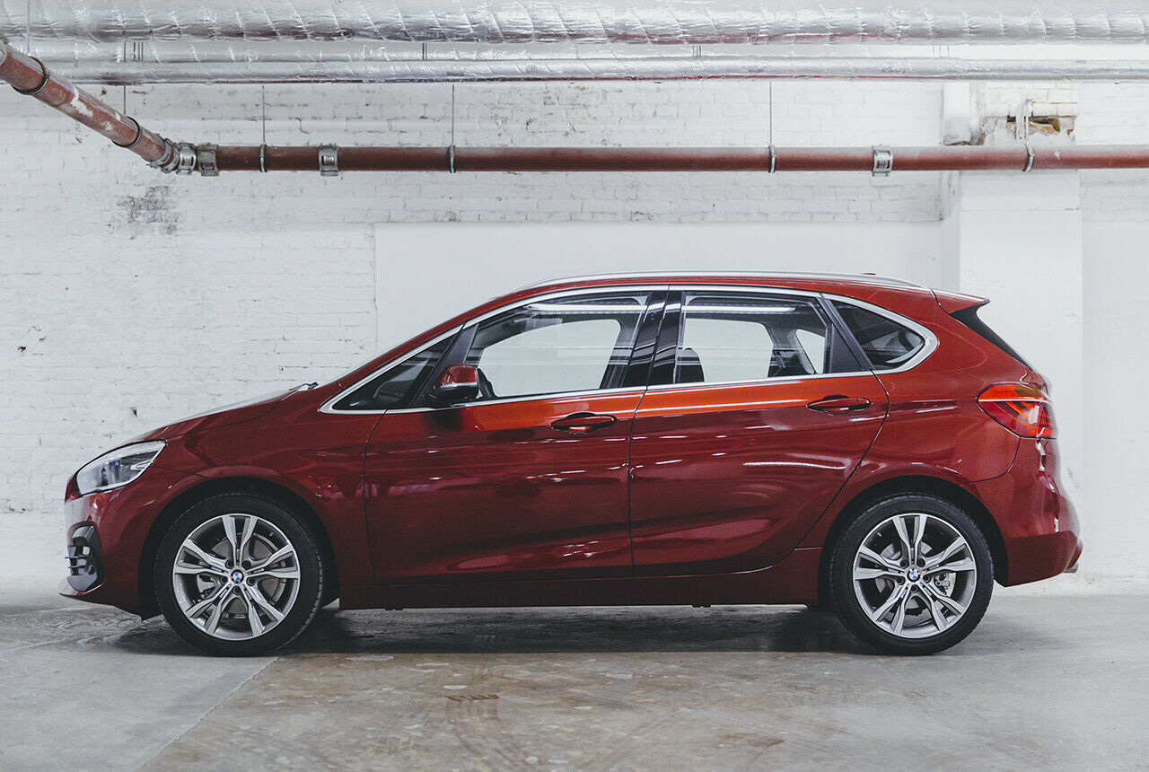Der Radstand des BMW 2er Active Tourer beträgt 2,67 Meter