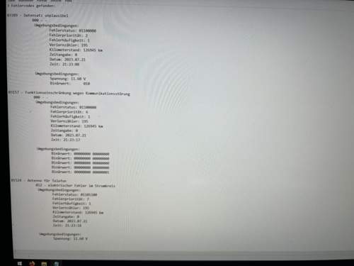 VCDS Speicher