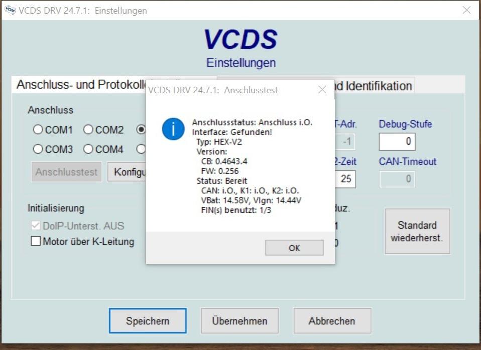 VCDS - Gateway nicht unterstützt