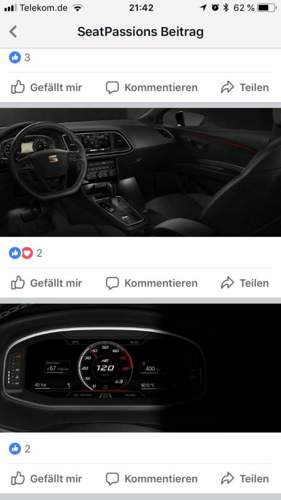 Cupra-sportlayout