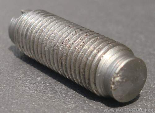 Ventileinstellschraube