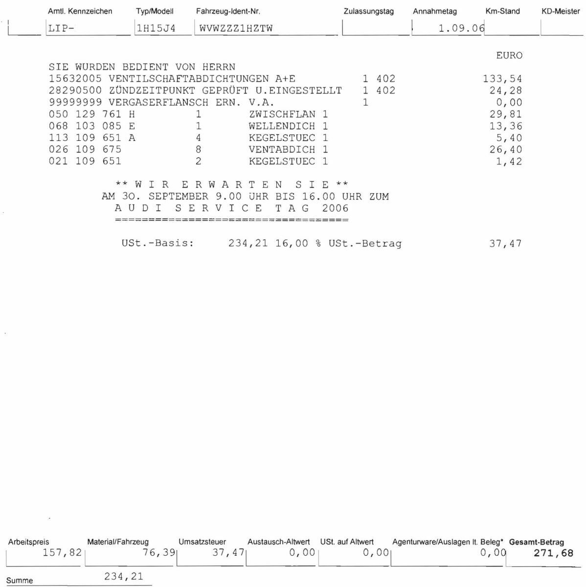Ventilschaftdichtung wechseln?