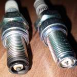 NGK CR8E 8000km gelaufen - links