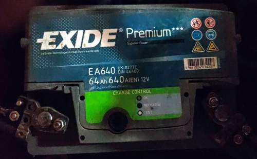 Exide Kontrolleuchte