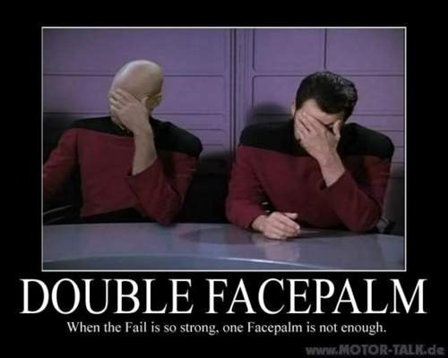 Double-facepalm