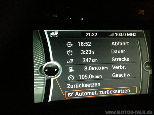 Verbrauch BMW F30 328i im Winter