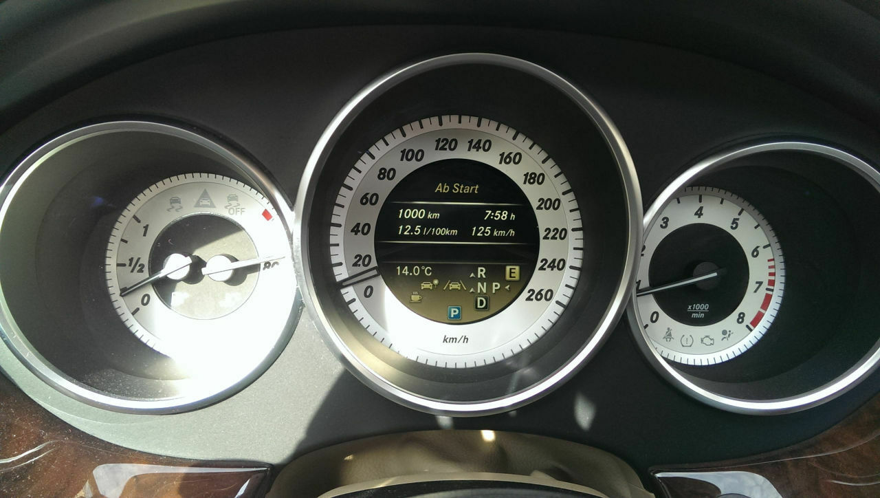 Verbrauch bei flotter Autobahnfahrt
