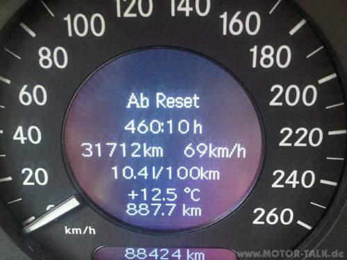 Verbrauch-e320-cdi-4matic-mopf