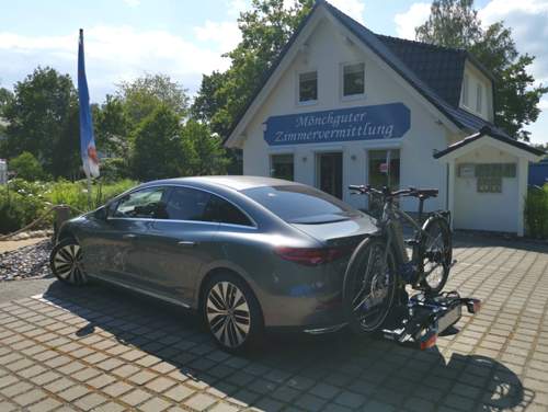 Fahrradträger am EQE